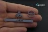 Quinta Studio QD35016 Ural-4320 3D-Printed & coloured Interior on decal paper (for Zvezda kit) 1/35